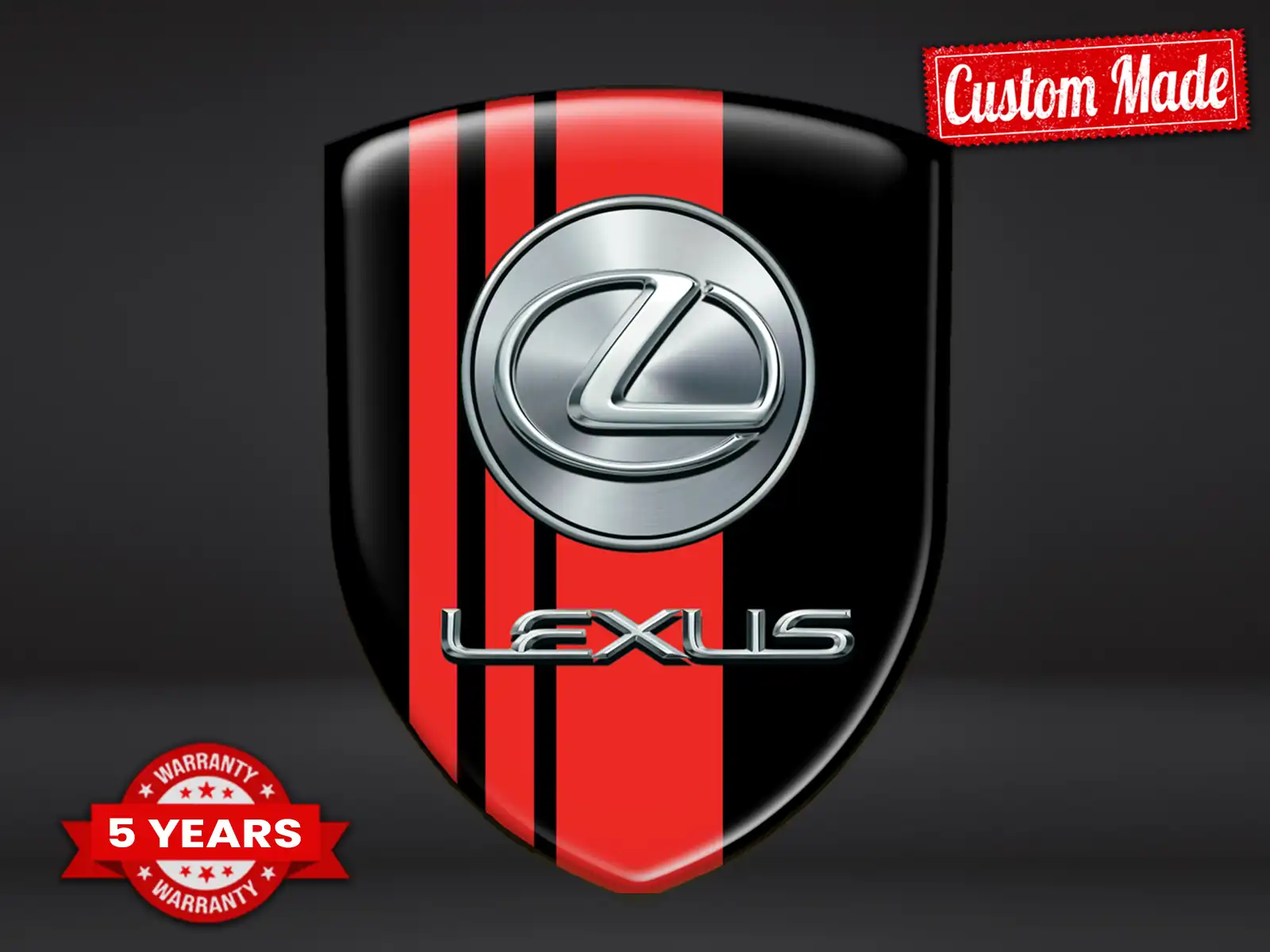 Lexus Fensteraufkleber Stil Exklusiv Auto Anpassbar